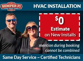 tucson HVAC Install Semper Fi Heating and Cooling